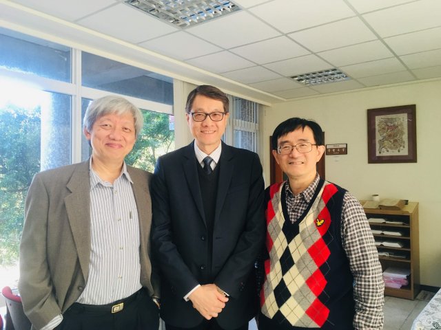 20181220 Welcoming Dr. Chau Ching Wai from Hong Kong Chu Hai College 